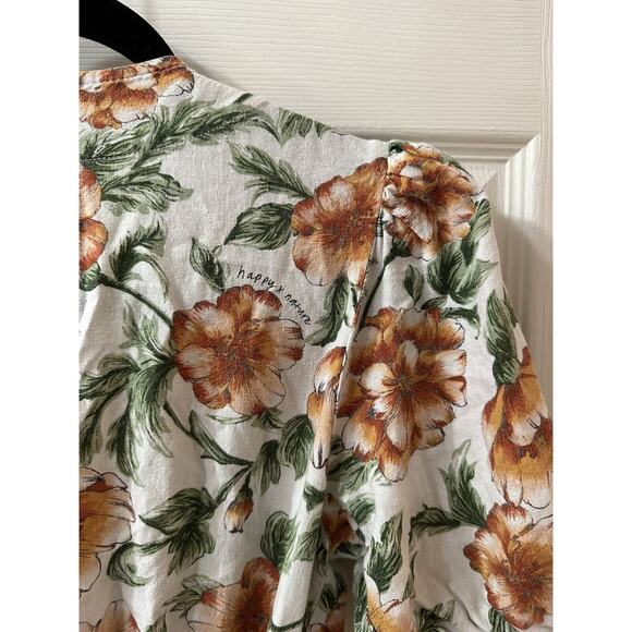 Happy X Nature Floral Wrap Dress With Pockets XS - Picture 5 of 6